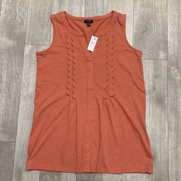 Talbots Tops - Womens Nwt Talbots Sleeveless V-Neck Shirt